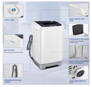 Nictemaw XQB60-818-R Portable Washer – 17.8 lb Capacity Full Automatic Washing Machine