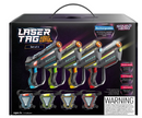 Rechargeable Laser Tag Set for 4 Players with Vests