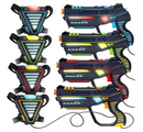 Rechargeable Laser Tag Set for 4 Players with Vests
