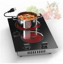Cooksir 12" 2 Burner Electric Cooktop - 110V Plug-In