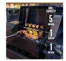 Pit Boss Tabletop Pellet Grill With Cover - Onyx Edition
