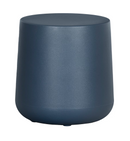 South Shore Dalya Round Outdoor Side Table in Blue - Set of 2