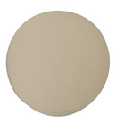 EXTRA COMFY 28" Modern Round Ottoman with Wood base - Cream