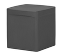 South Shore Dalya Square Outdoor Side Table in Dark Gray