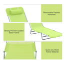 Outsunny Portable Reclining Outdoor Lounge Chair