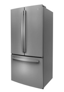 GE 33 inch 19 cu Counter-Depth French Door Fridge GWE19OYLBKFS - Scratch & Dent