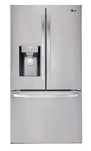 LG 36 inch 28 cu Smart French Door Fridge LRFS28XBS - Scratch & Dent