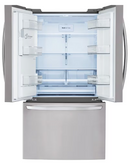 LG 36 inch 28 cu Smart French Door Fridge LRFS28XBS - Scratch & Dent