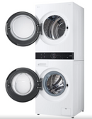 LG 24" Electric Front Load Laundry Center WKHC152HWA - Scratch & Dent