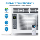 Garvee 6,000 BTU Window Air Conditioner TWC-06CRD1/L1U (ES)