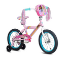 Barbie 16" Kids Bike with Training Wheels