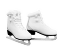 Future Stars Figure Skates with Fur Collar - Junior Size 4