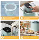 VAVSEA 1.6 qt 2-in-1 Electric Ice Cream Maker