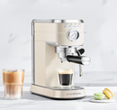 Casabrews Compact Espresso Machine with Milk Frothing Steam Wand
