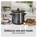 Hamilton Beach 4 Quart Round Slow Cooker - Refurbished
