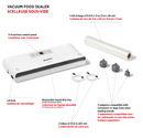 Starfrit Electric Vacuum Sealer with Roll Storage & 5 Preset Functions
