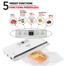 Starfrit Electric Vacuum Sealer with Roll Storage & 5 Preset Functions
