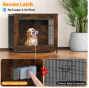 Natural Wood Color 27" Dog Crate *Slightly Damaged*