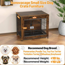 Natural Wood Color 27" Dog Crate *Slightly Damaged*