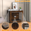 Natural Wood Color 27" Dog Crate *Slightly Damaged*
