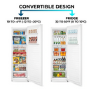 Kenmore 24" 11 cu Convertible Upright Freezer/Refrigerator - New