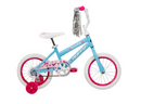 Huffy 14" Sea Star Kids' Bike with Training Wheels & Tassels