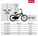 Huffy 20” Rock Creek Mountain Bike