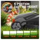 Litheli 20V Cordless Electric 14" Brushless Motor Lawn Mower