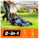 SENIX 17" Electric Cordless Lawn Mower - Pre-Owned