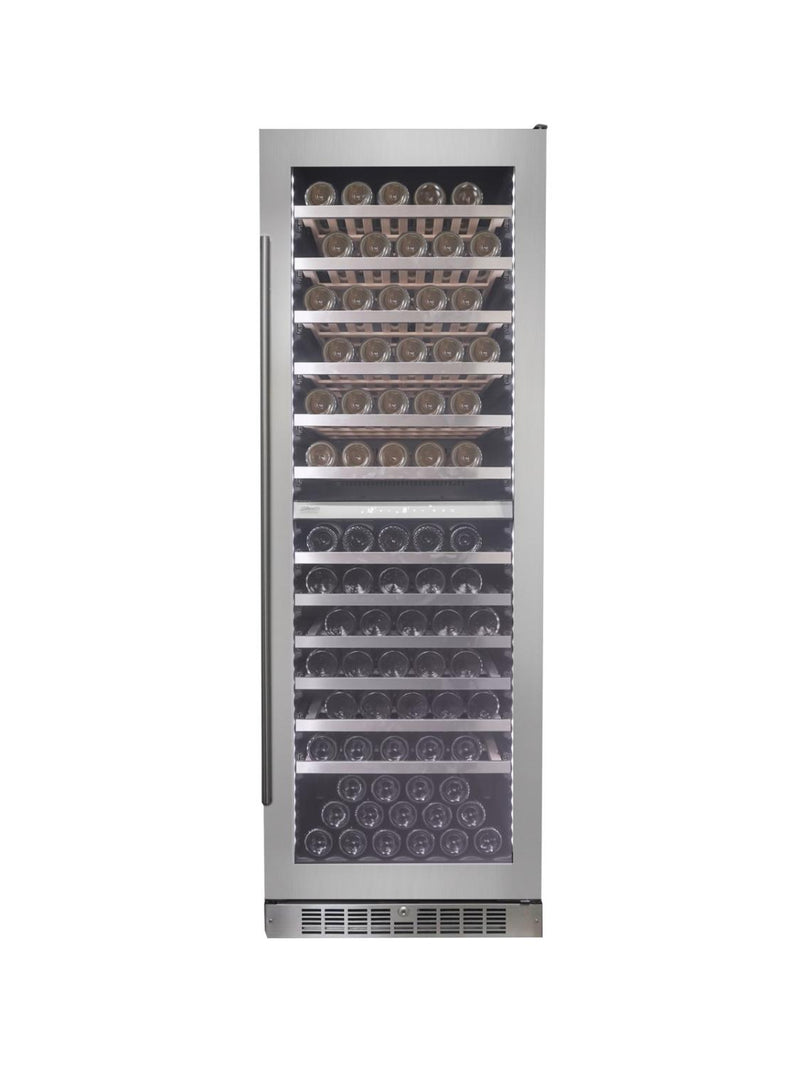 Silhouette 129 Bottle Dual Temperature Zone Built-In Wine Cellar SPRWC140D1SS - Scratch and Dent