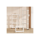 Ebern Designs Slim 6-Tier Plastic Storage Cart with Wheels