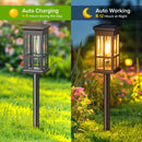 KOOPER Outdoor Solar Garden/Pathway Lights (4 Pack) KOPE1107 - Like New