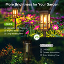 KOOPER Outdoor Solar Garden/Pathway Lights (4 Pack) KOPE1107 - Like New