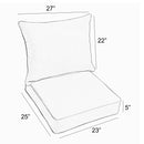 Mozaic Company Sunbrella Outdoor 5'' Seat / Back Cushion