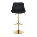George Oliver Swivel Adjustable Height Bar Stools - Set of 3