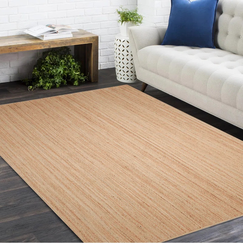 Beachcrest Home 9' x 12' Hand Knotted Tencel Geometric Indoor Rug C010454872 - Like New