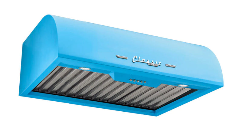 Unique 24” Retro Range Hood UGP-24CR RH RB - Robin Egg Blue - Scratch & Dent