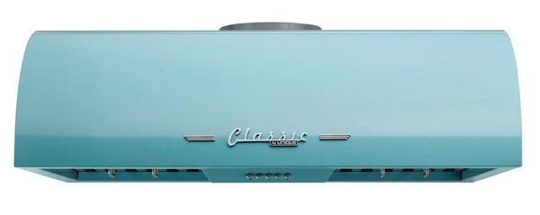Unique 30” Retro Range Hood UGP-30CR RH T - Ocean Mist Turquoise - Scratch & Dent
