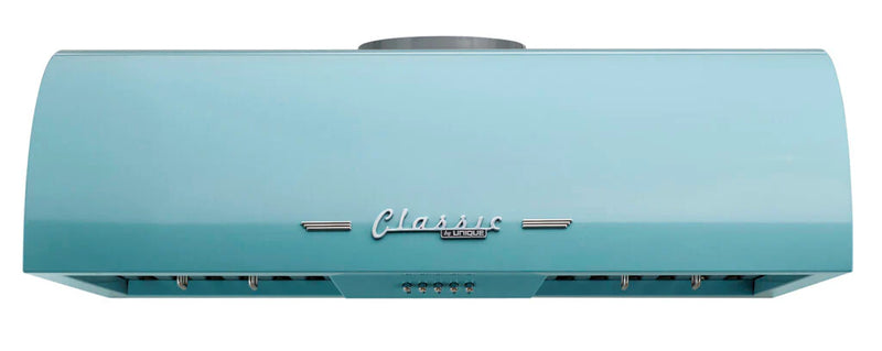 Unique 30” Retro Range Hood UGP-30CR RH T - Ocean Mist Turquoise - Scratch & Dent