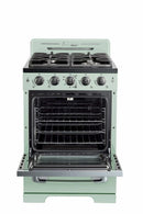 Unique Appliances 24” 2.9 cu Gas Range UGP-24CR-LG - Summer Mint Green - Scratch & Dent