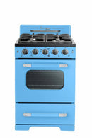 Unique Appliances 24” 2.9 cu Gas Range UGP-24CR RB - Robin Egg Blue - Scratch & Dent