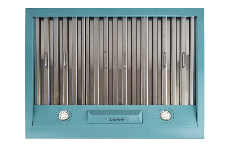 Unique 30” Retro Range Hood UGP-30CR RH T - Ocean Mist Turquoise - Scratch & Dent