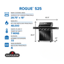 Napoleon Rogue525 Propane Gas BBQ Grill