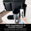 Ninja Thirsti™ Sparkling & Still Drink System WC1001C *No CO2 Canister* - Refurbished