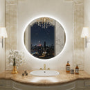 Wayfair Basics® 24" UL Certified LED Anti-Fog Tempered Glass Round Mirror