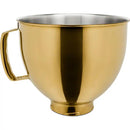 KitchenAid® 5 QT Stand Mixer Stainless Steel Bowl - Gold