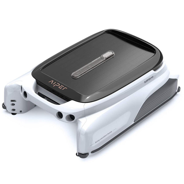 Aiper Solar Powered Cordless Robotic Pool Skimmer with Smart Navigation & Ultrasonic Detection Surfer M1 - Refurbished