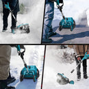 ONEVAN 12" Foldable 18V Cordless Brushless Snow Shovel