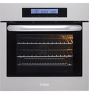 Haier 24" 2 cu True Convection Wall Oven HCW2360AES – Scratch & Dent