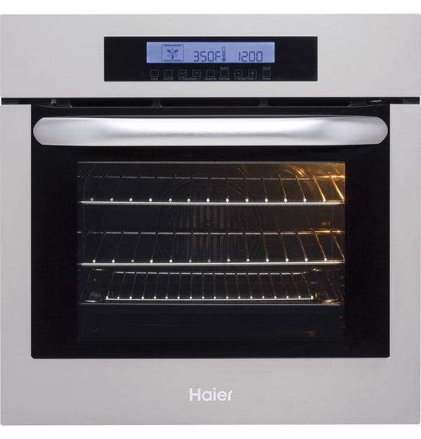 Haier 24" 2 cu True Convection Wall Oven HCW2360AES – Scratch & Dent